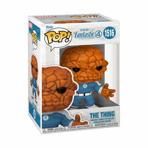 PREVENTA: The Fantastic Four: First Steps The Thing Funko Pop! Vinyl Figure #1516 - Imagen 6