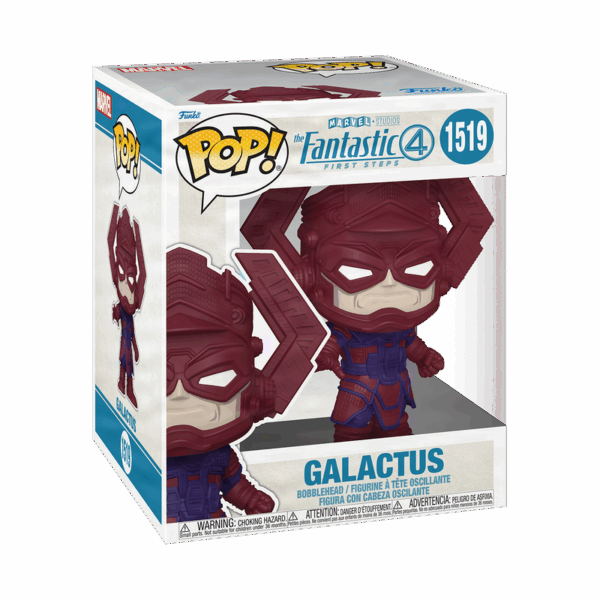 PREVENTA: The Fantastic Four: First Steps Galactus Super 6 3/4-Inch Funko Pop! Vinyl Figure #1519 - Imagen 6