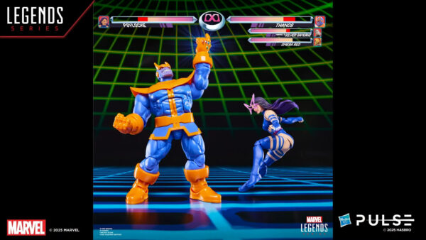 (PREVENTA FAST): Marvel Legends Series Gamerverse psylocke vs. thanos exclusive - Imagen 6