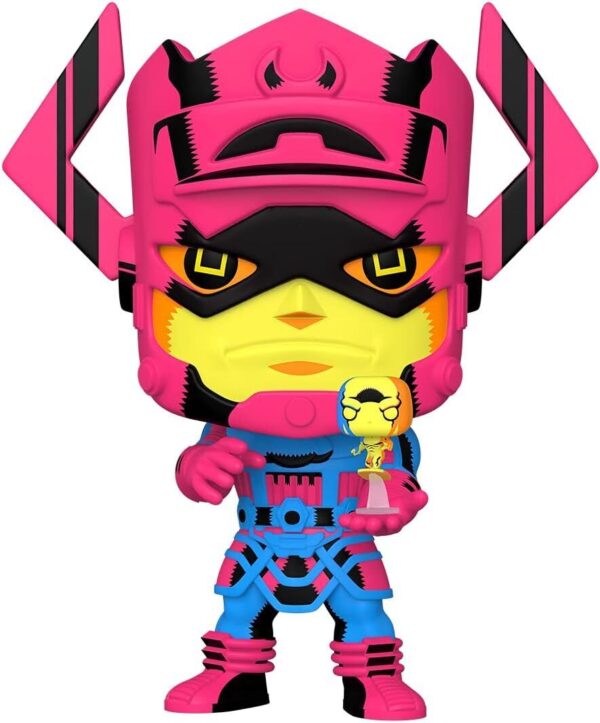 (PREVENTA FAST): FUNKO POP: Fantastic Four - 26 CM Galactus & Silver Surfer (Black Light Ver.) PX Previews Exclusive - Imagen 5