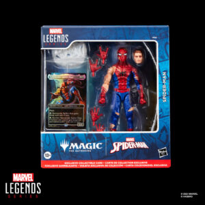 Spider-Man Marvel Legends Magic: The Gathering Battle-Damaged Spider-Man