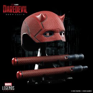 Daredevil Marvel Legends Daredevil: Born Again Mask and Billy Club Prop Replicas (Mascara de Daredevil)