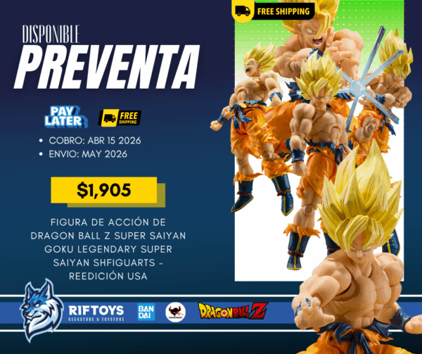 Figura de acción de Dragon Ball Z Super Saiyan Goku Legendary Super ...